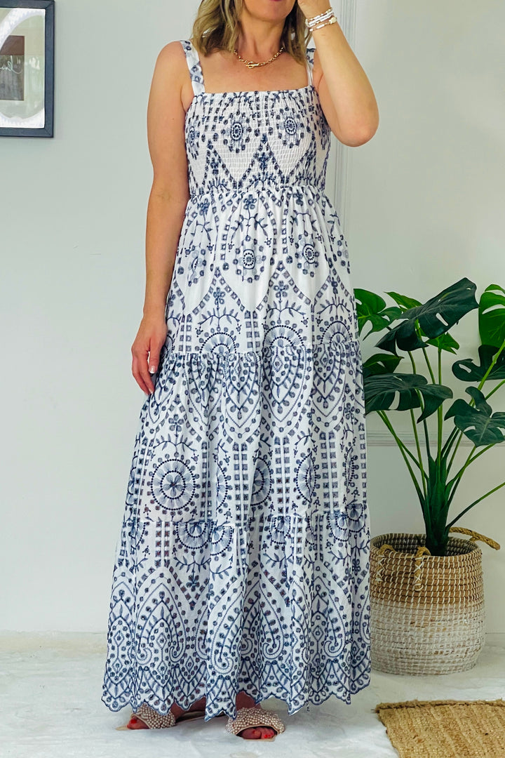Philippa Embroidery Dress