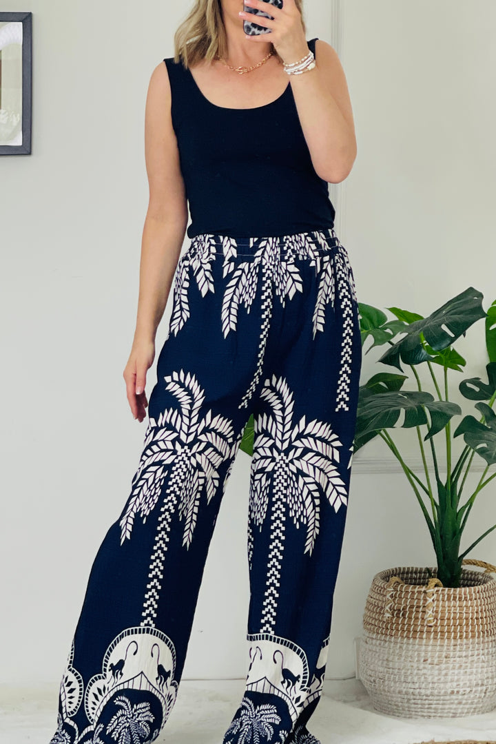 Shona Palm Tree Trousers