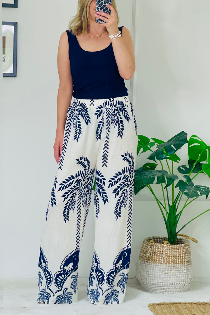 Shona Palm Tree Trousers
