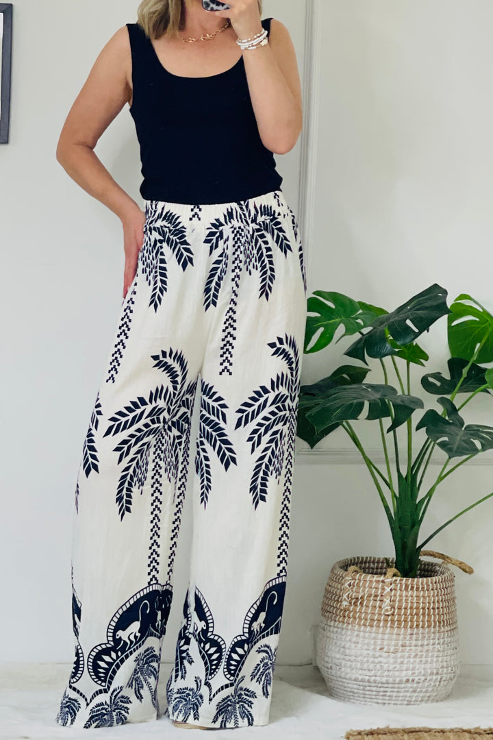 Shona Palm Tree Trousers