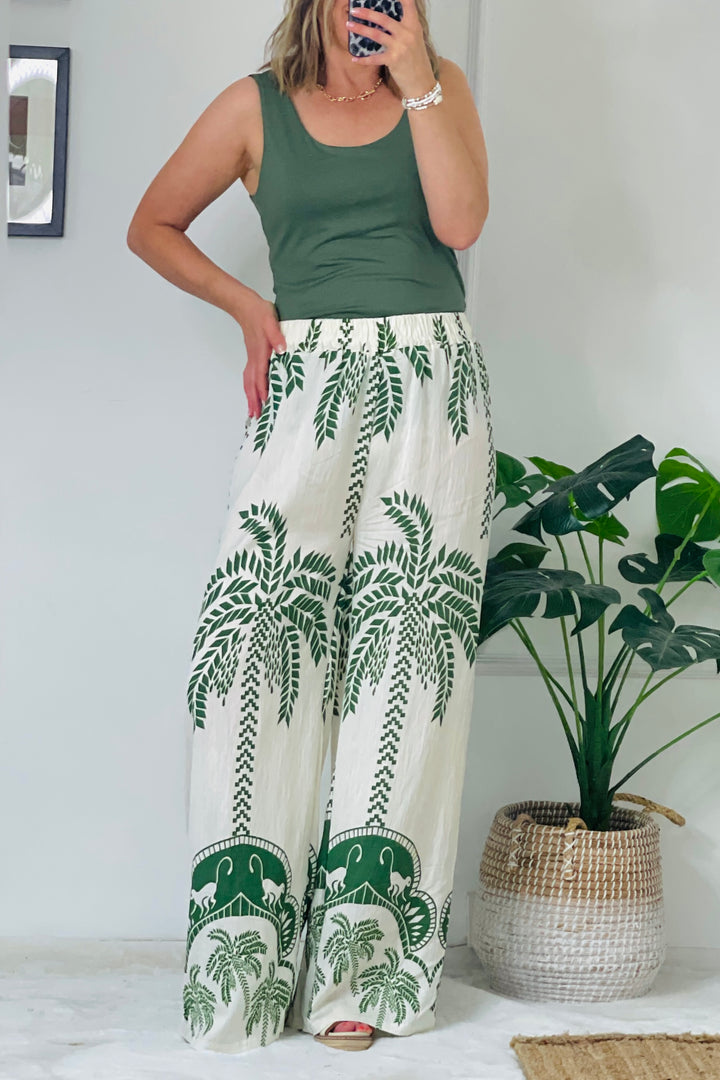 Shona Palm Tree Trousers