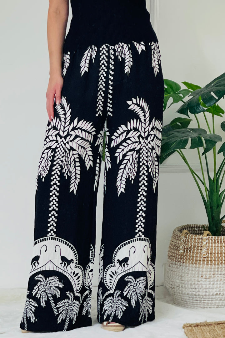 Shona Palm Tree Trousers