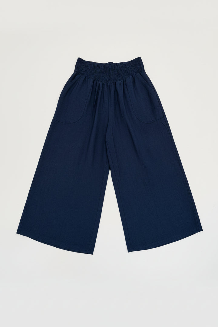 Nikky Trousers (Denim Navy)