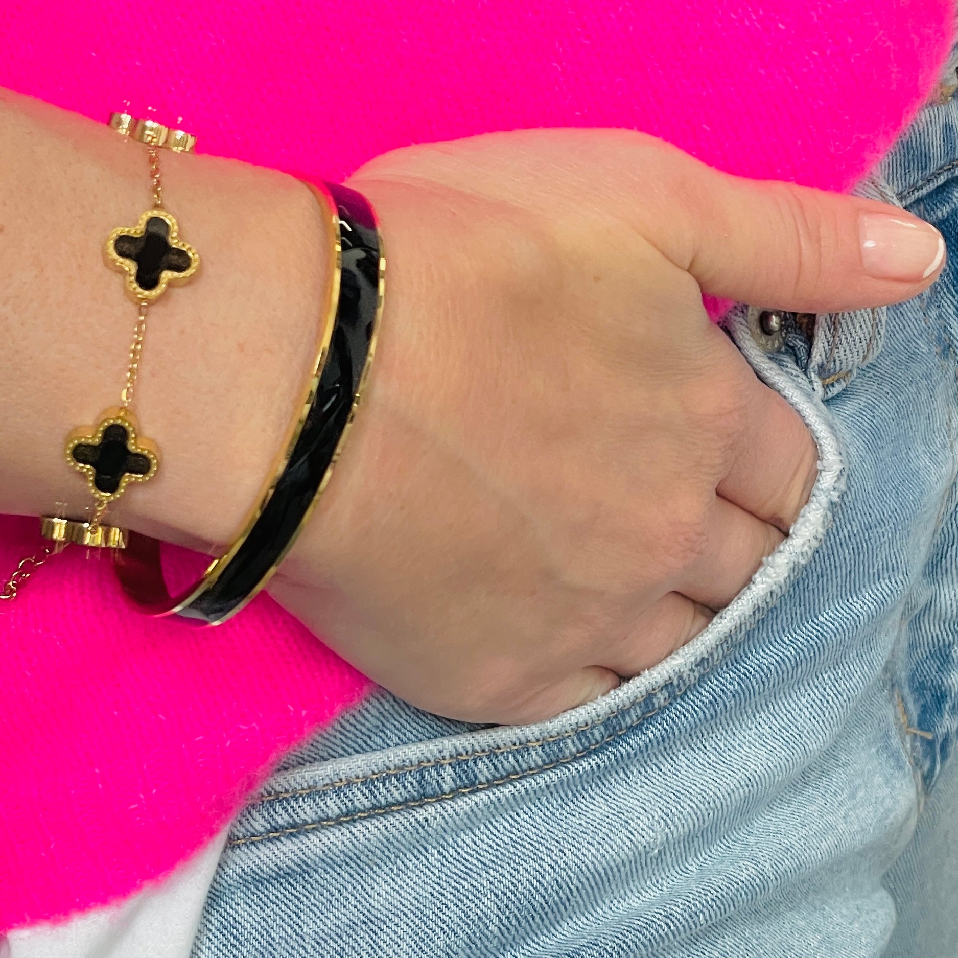 Ashley Stainless Steel Bangle