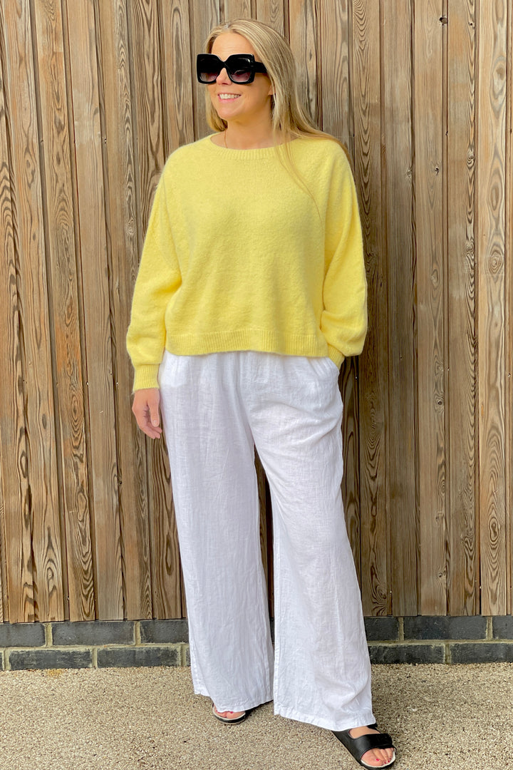Camilla Alpaca Blend O Neck Knit Jumper