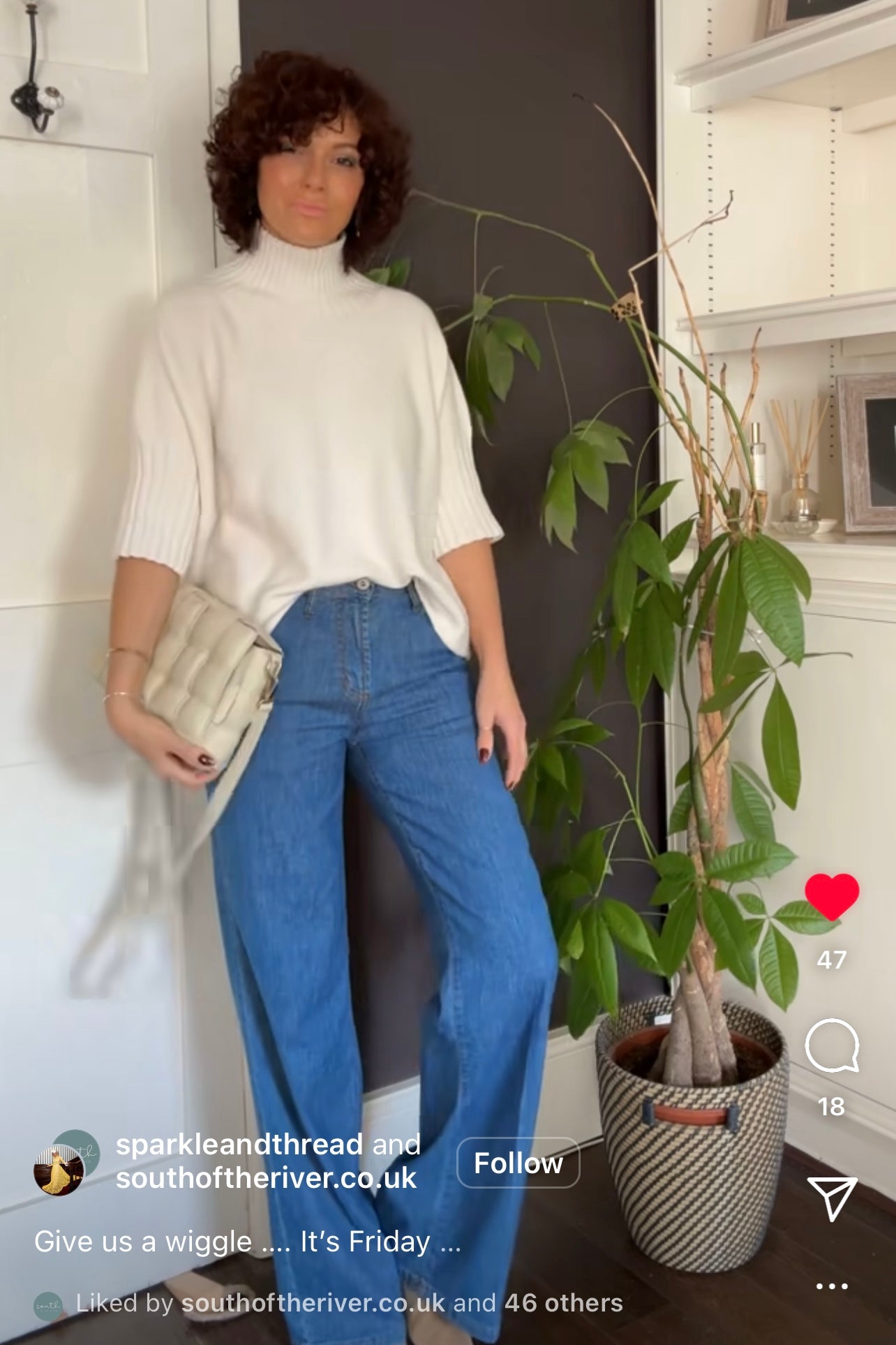 Phoebe Funnel Neck Knit Jumper