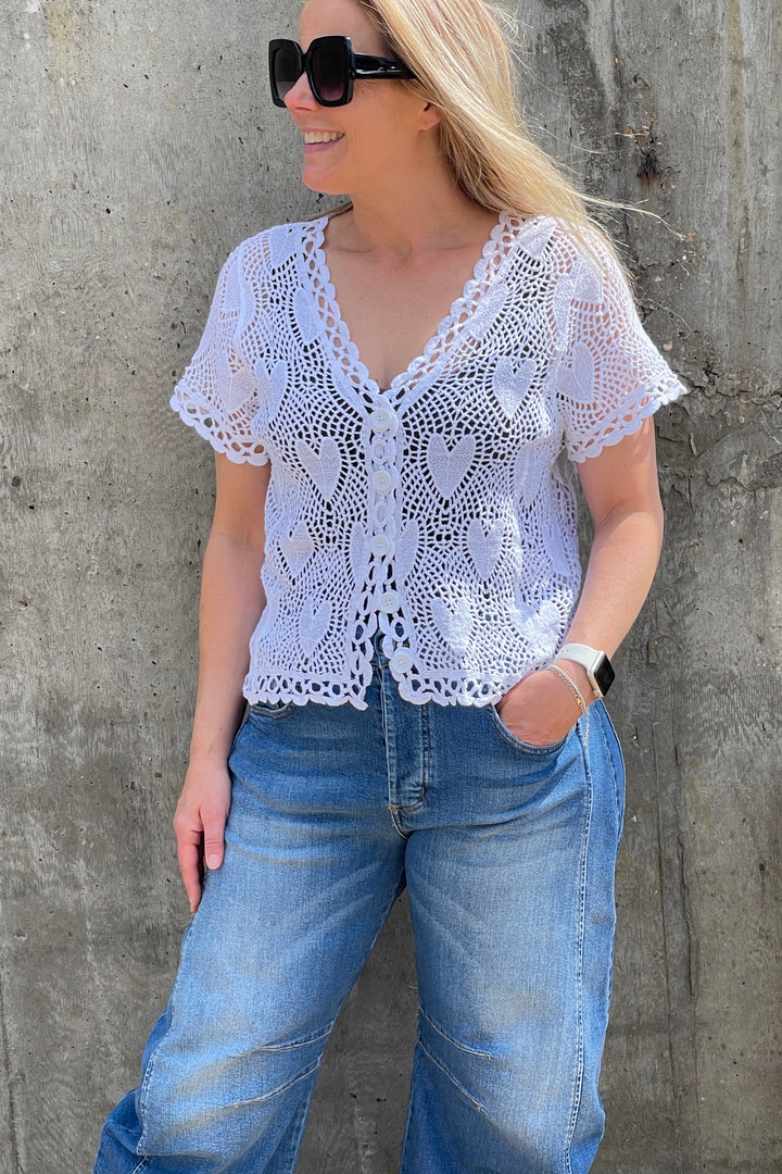 Madrid Crochet Cardigan