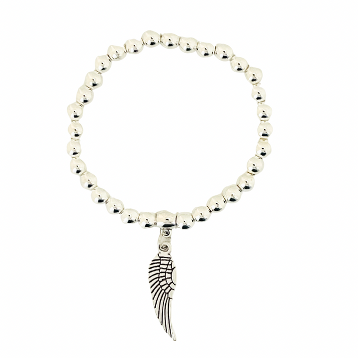 Betty Bead Bracelet | Angel Wing