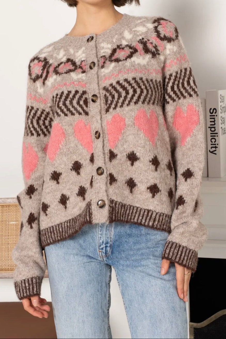 Juliette Fair Isle Cardigan