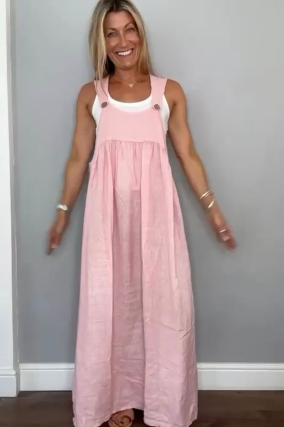 Sophia Linen Dress
