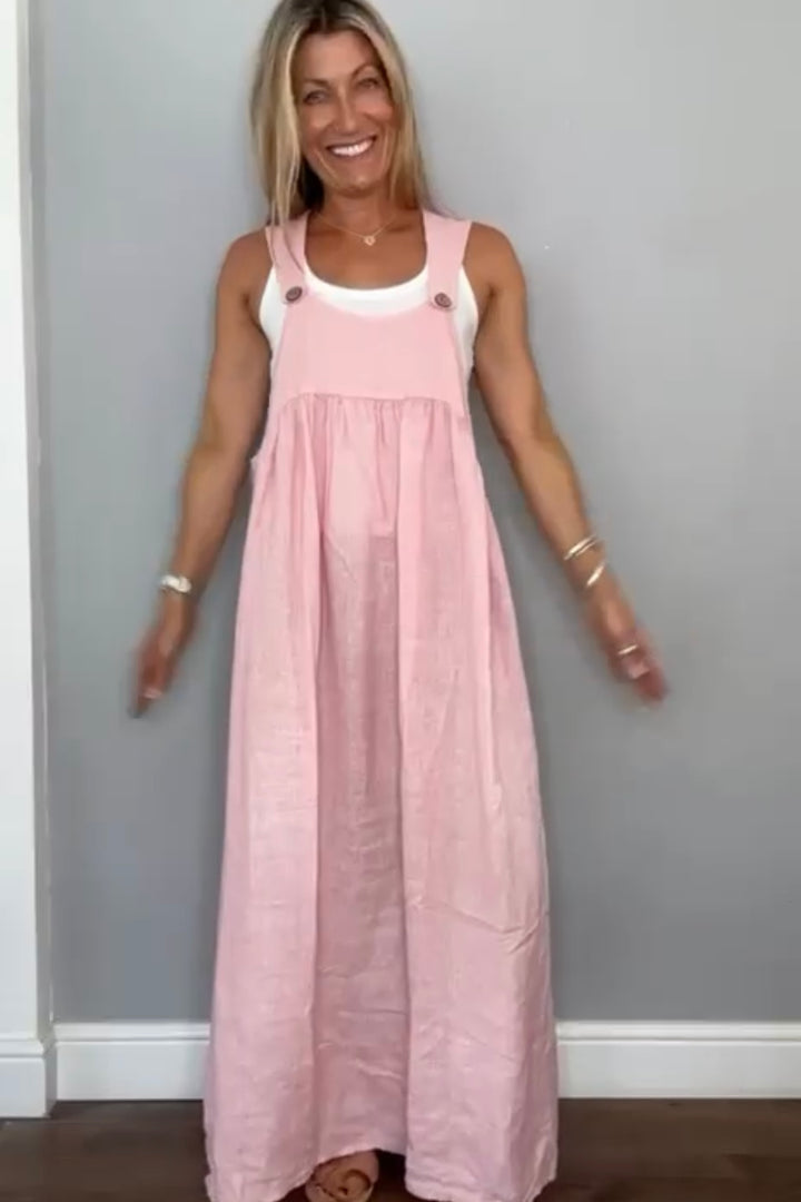 Sophia Linen Dress