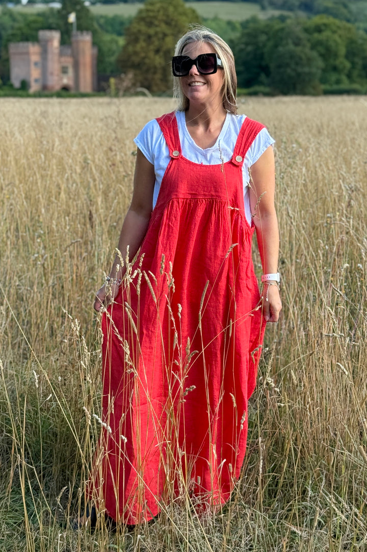 Sophia Linen Dress