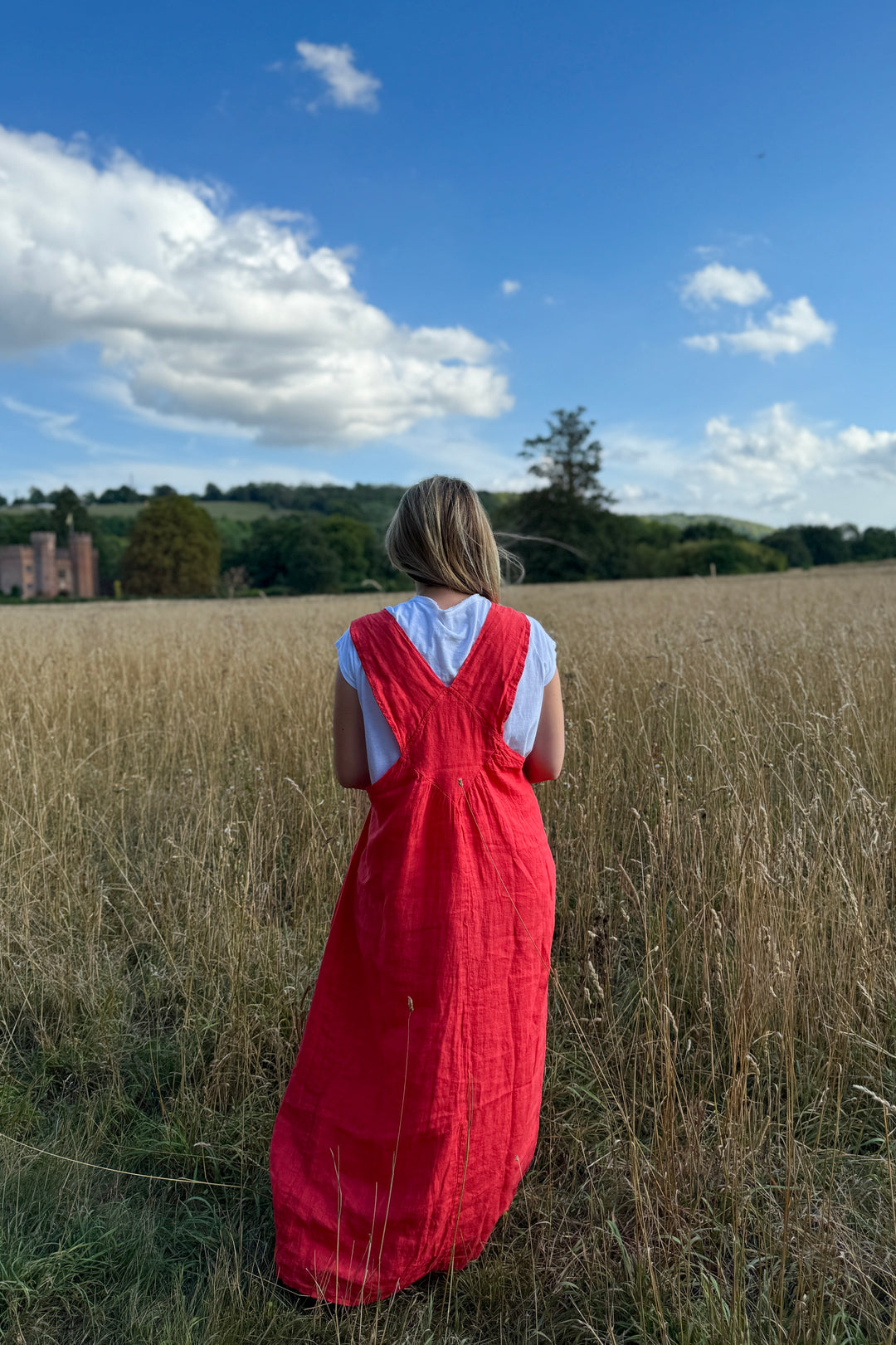 Sophia Linen Dress
