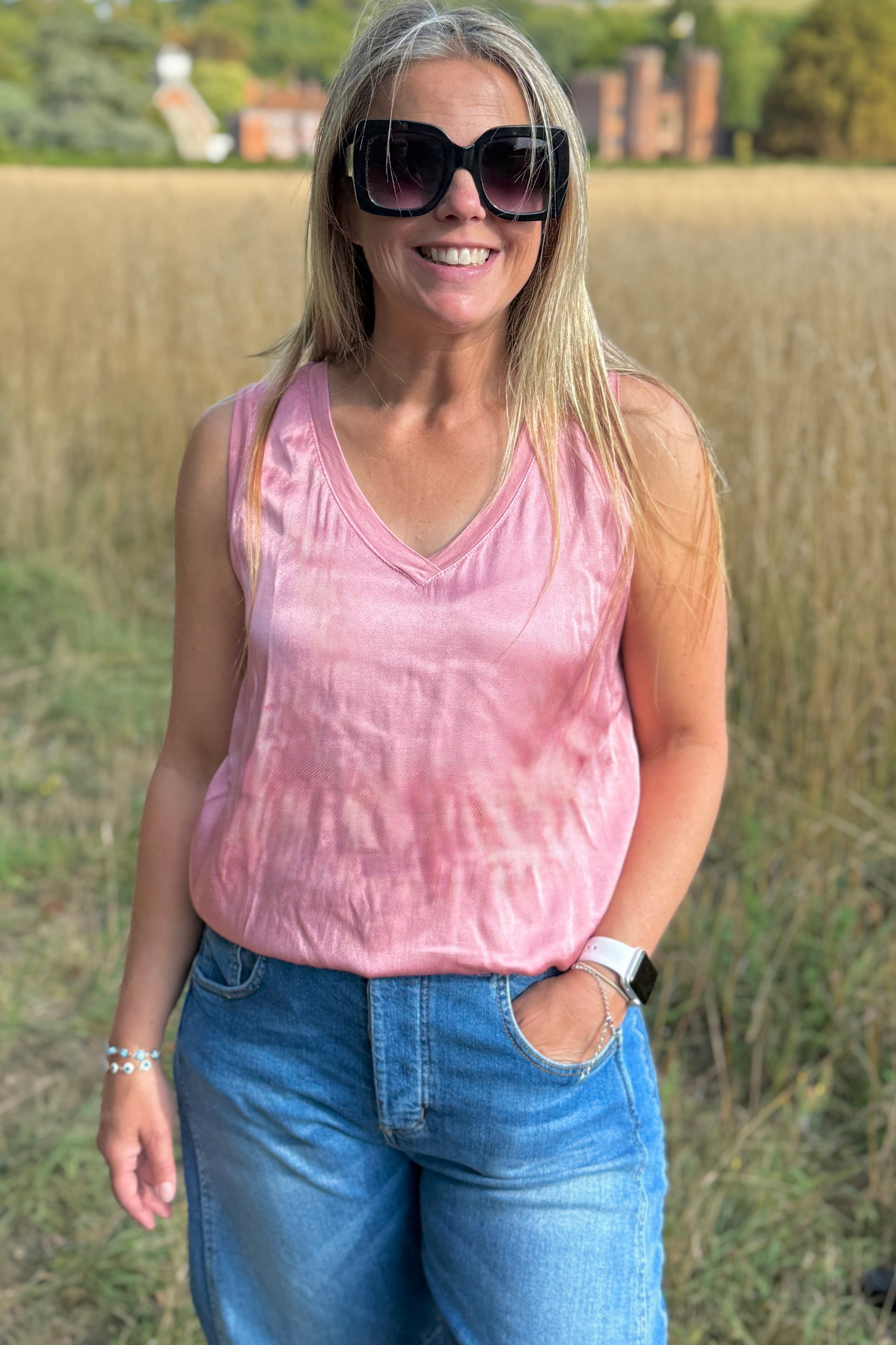 Remi V Neck Tank Top