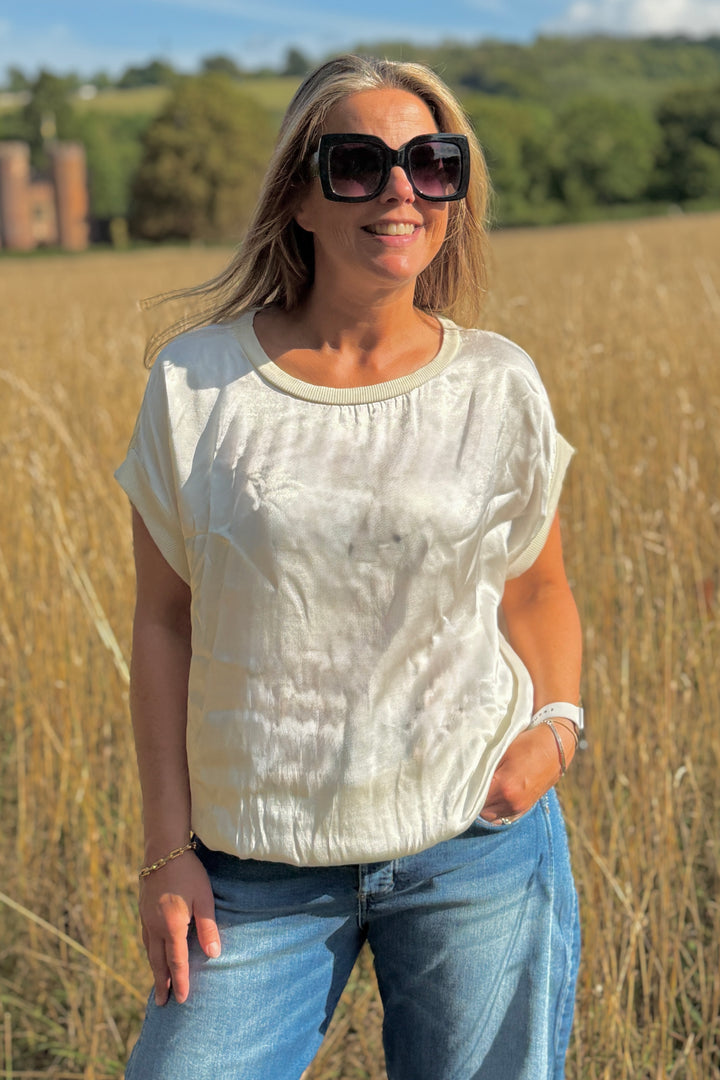 Lina Crew Neck Top