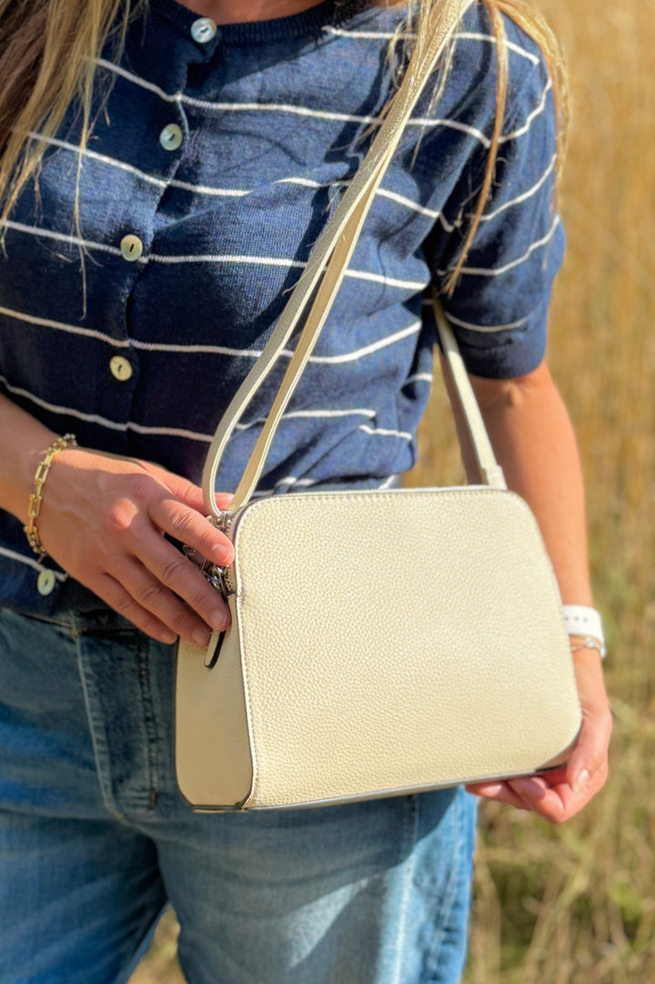 Simone Double Zip Crossbody Bag