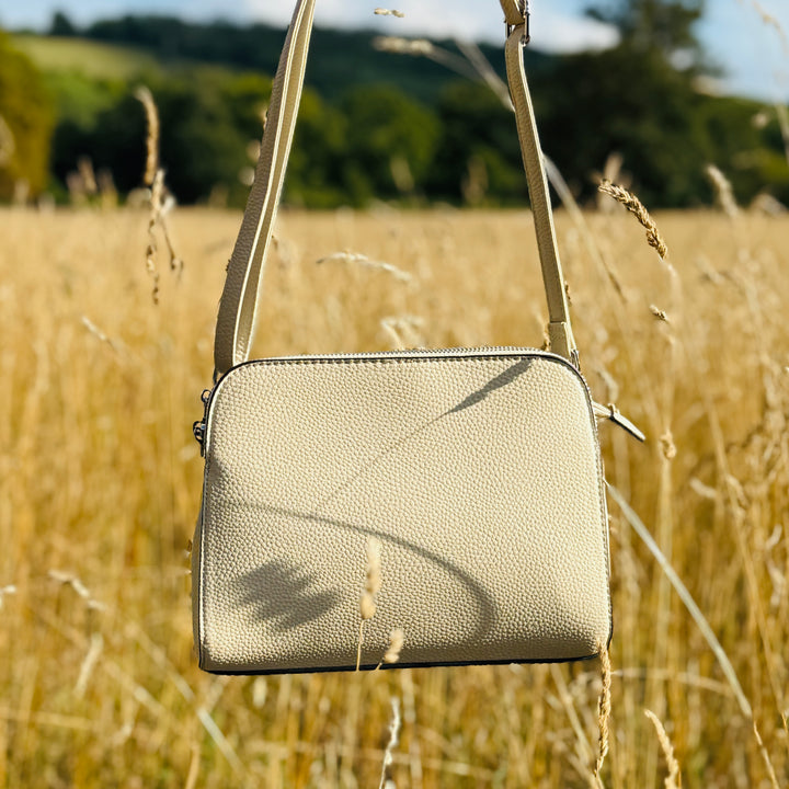 Simone Double Zip Crossbody Bag