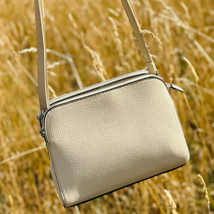 Simone Double Zip Crossbody Bag