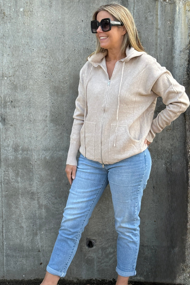 Fistral Hooded Cardigan