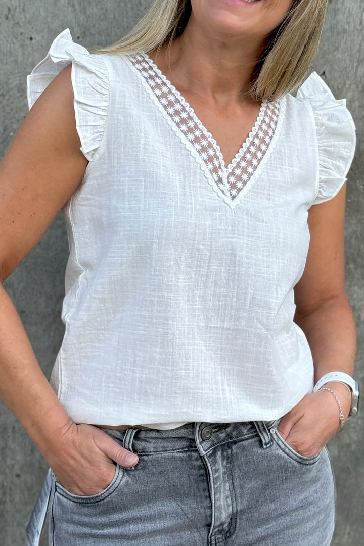 Kiki V Neck Top