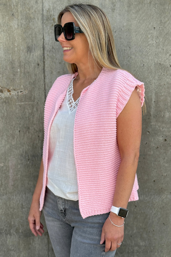 Pia Knit Gilet Waistcoat