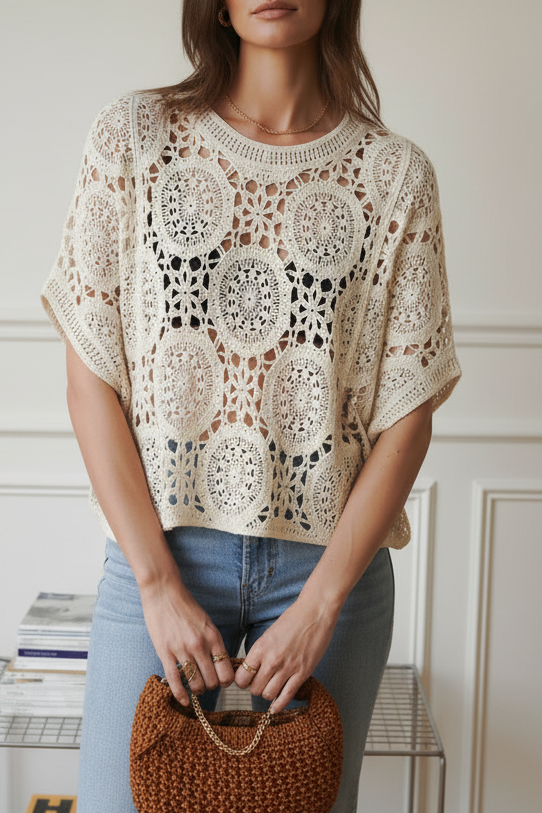 Tara Crochet Top