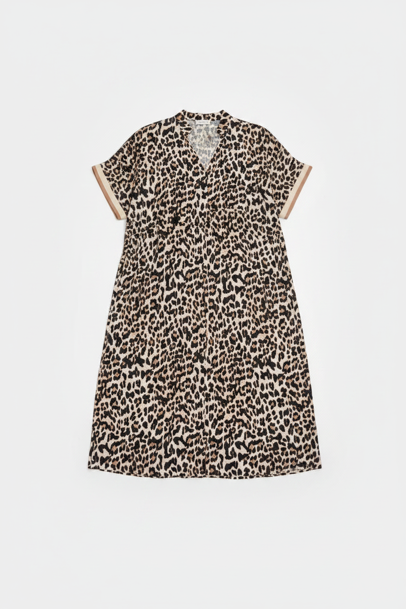 Seville Leopard Print Dress