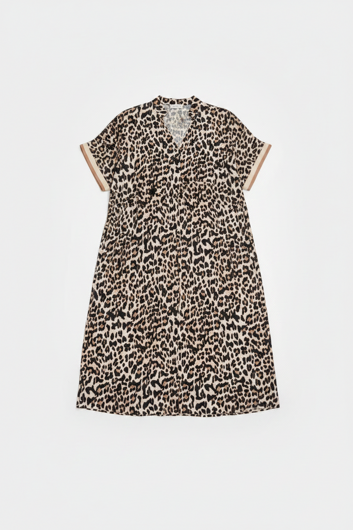 Seville Leopard Print Dress