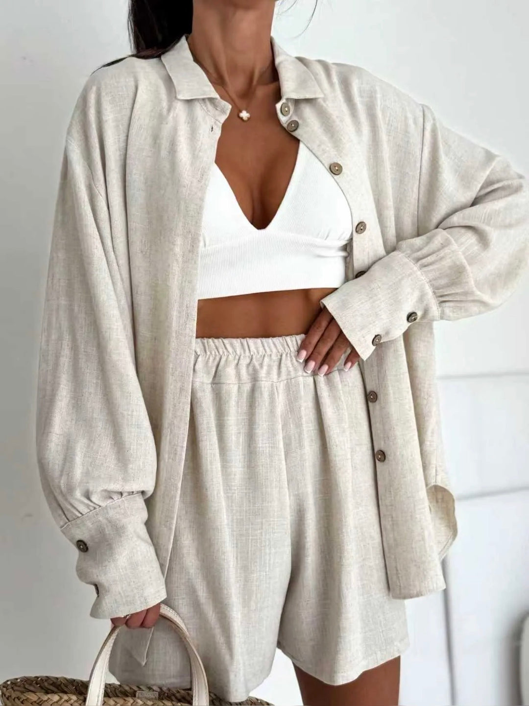 Ruby Co- Ord Short Set