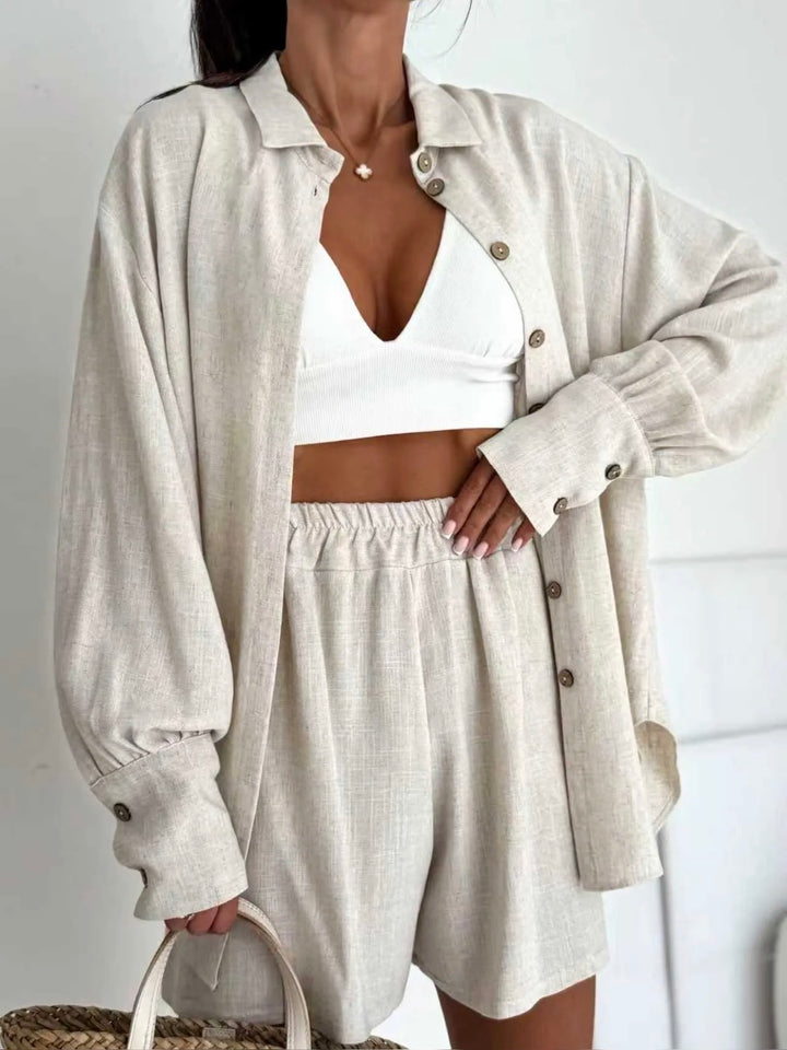 Ruby Co- Ord Short Set