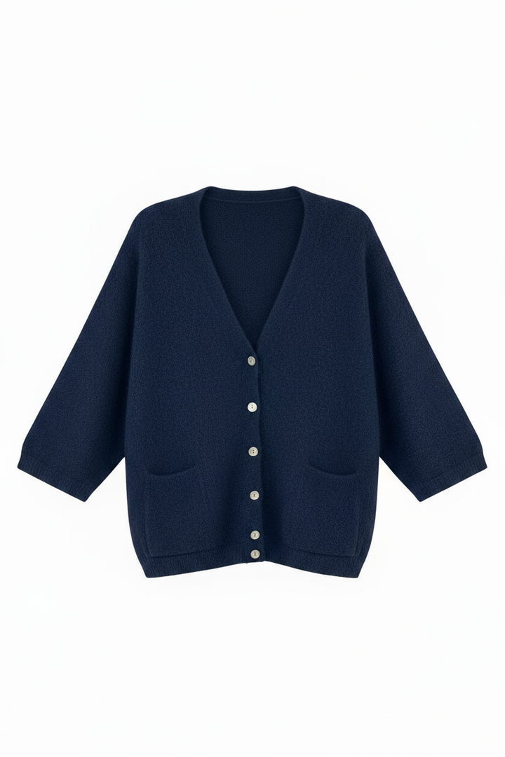 Harriet Alpaca V Neckline Cardigan