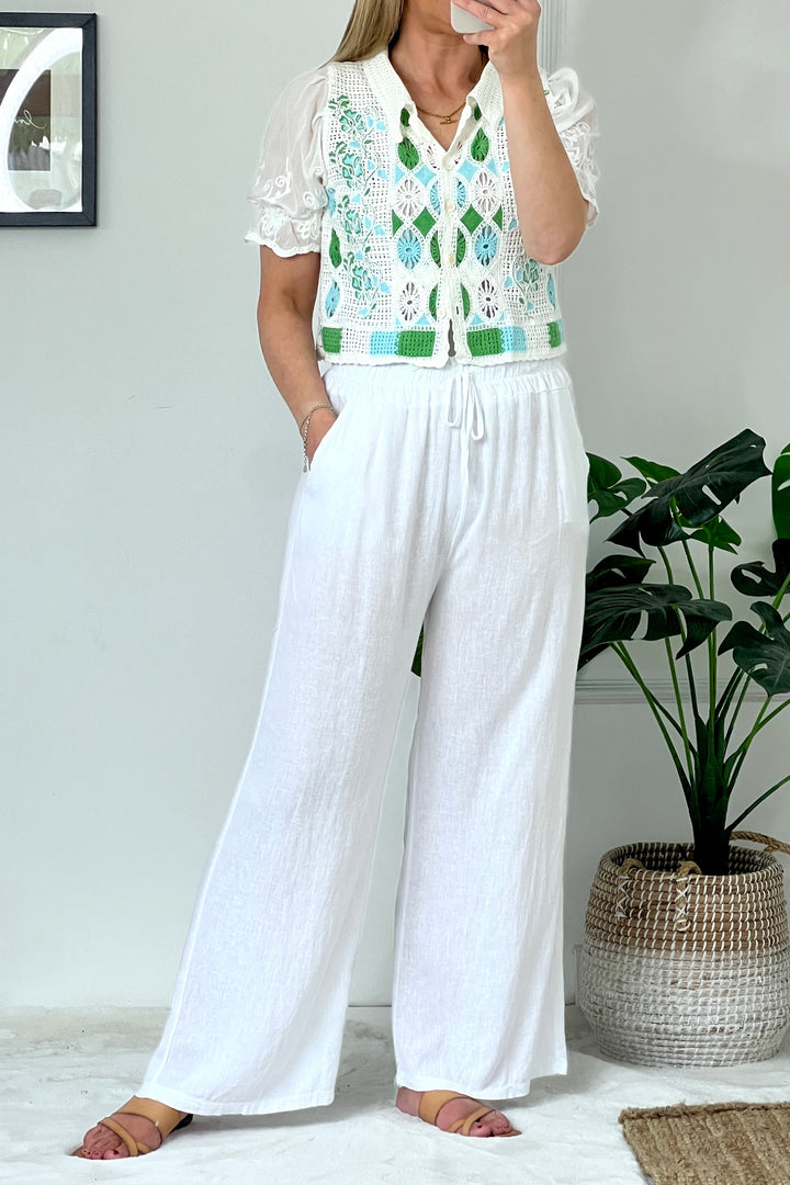 Florence Cropped Cardigan