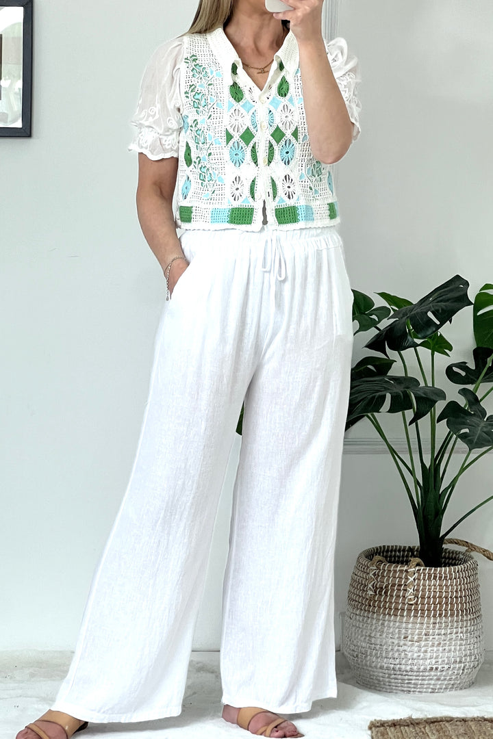 Florence Cropped Cardigan