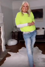 Sophie Alpaca Blend Crew Knit Jumper