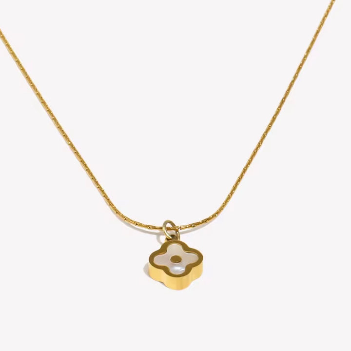 Mini Clover Stainless Steel Necklace