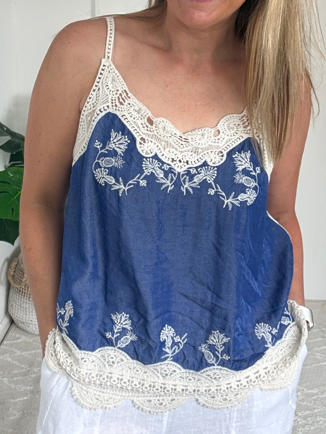 Bali Boho Crochet Vest Top