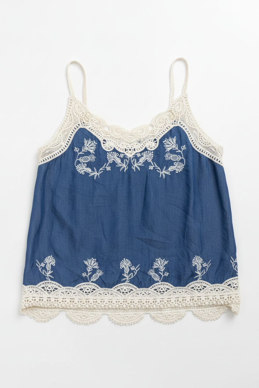 Bali Boho Crochet Vest Top