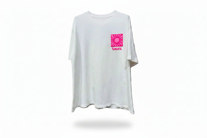 Soleil T Shirt (Neon Pink)