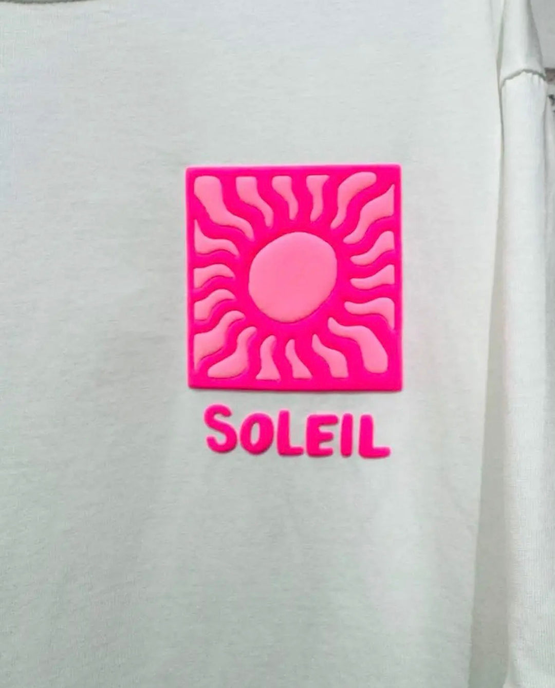 Soleil T Shirt (Neon Pink)