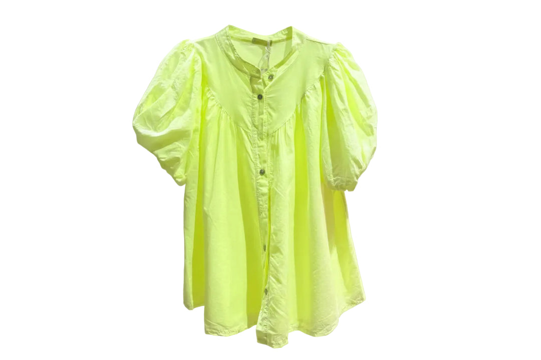 Tate Neon Yellow Blouse