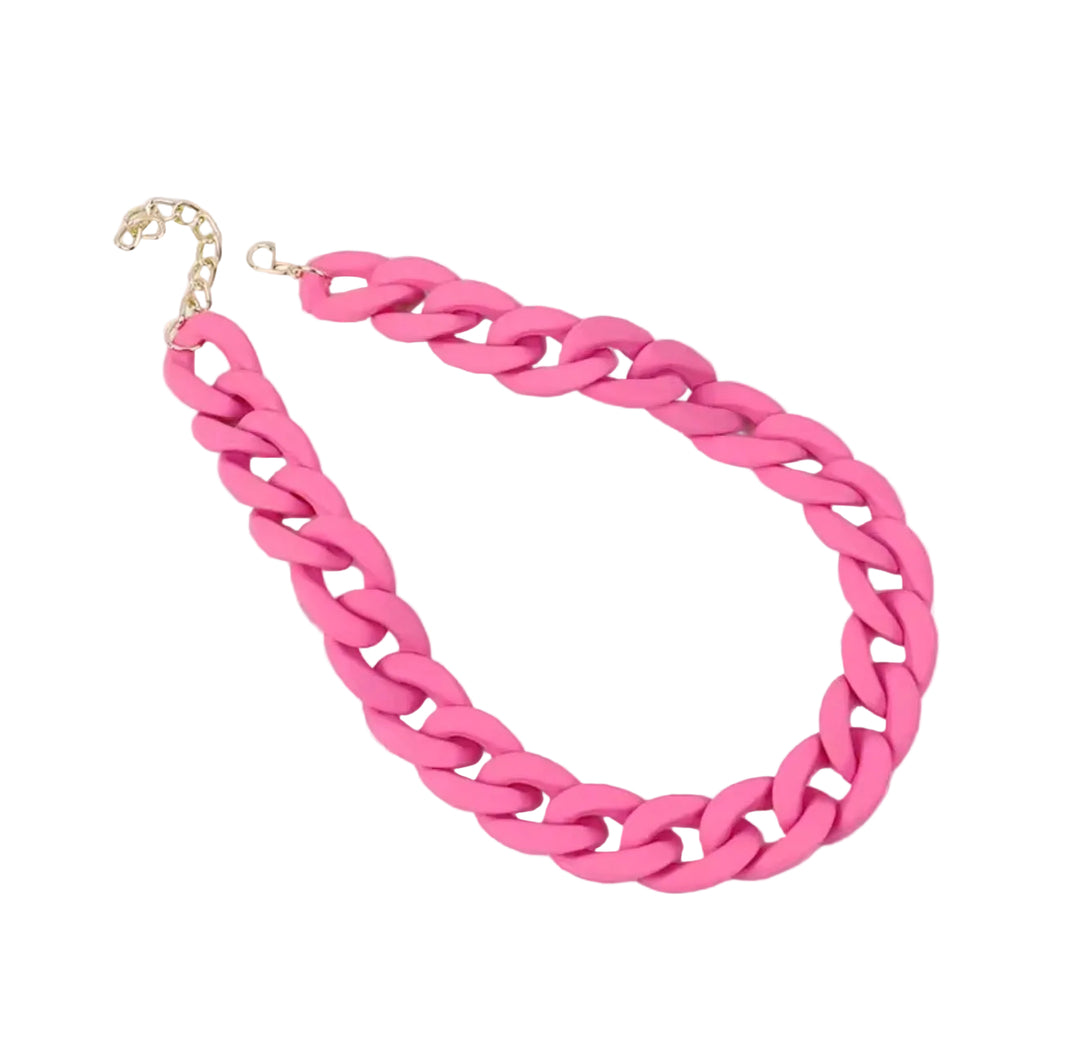 Chunky Links Necklace - colours to choose! back in stock!