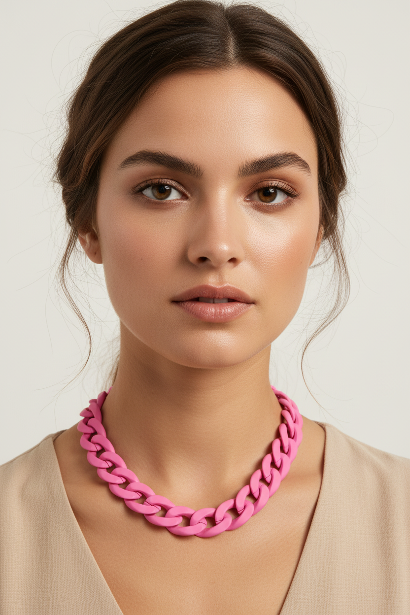 Chunky Links Necklace - colours to choose! back in stock!