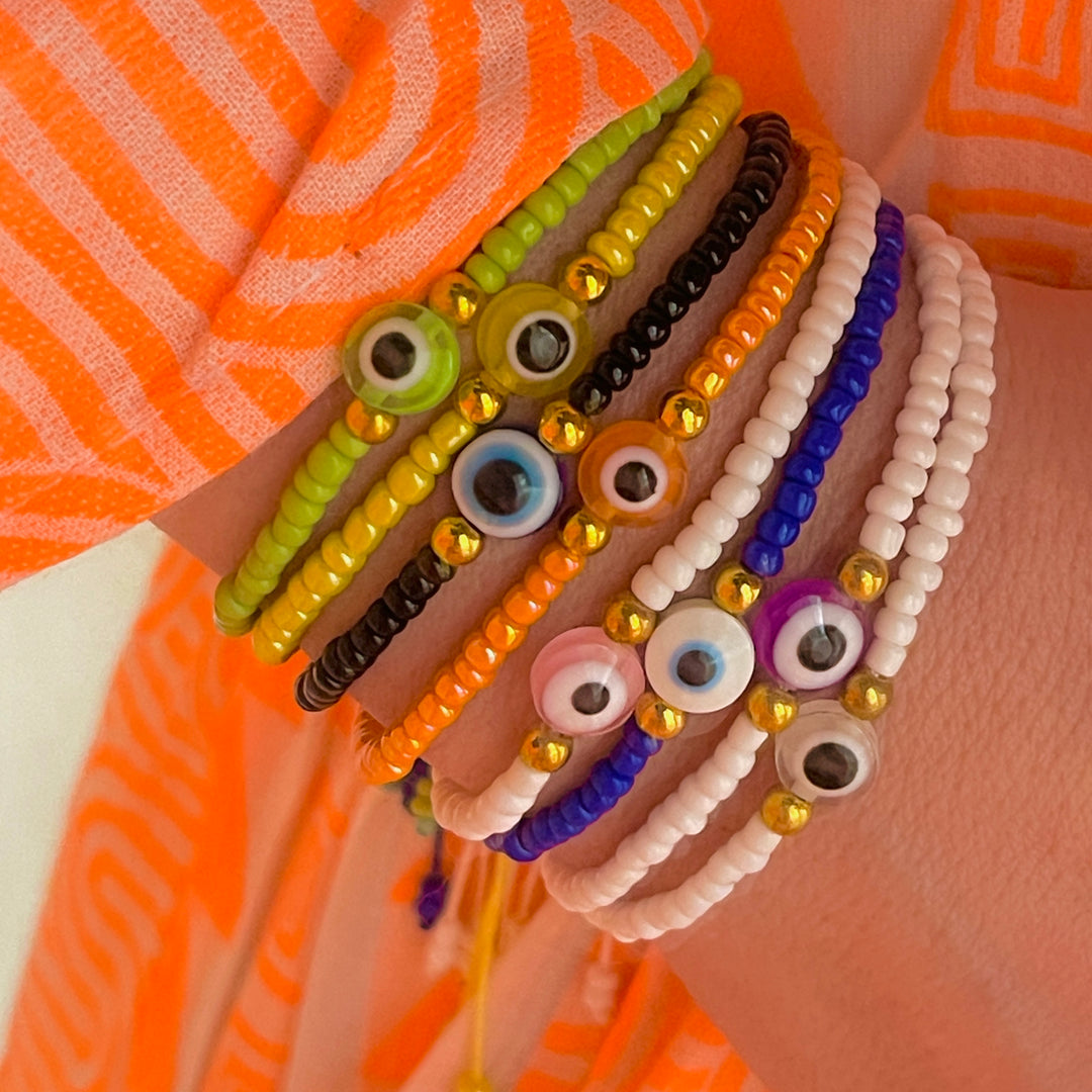 Mini Eye Boho Bracelet | Choose Your Colour!