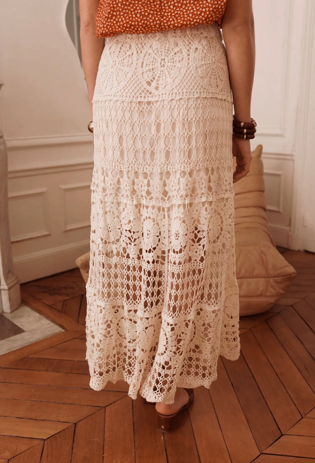 Reilly Crochet Boho Skirt