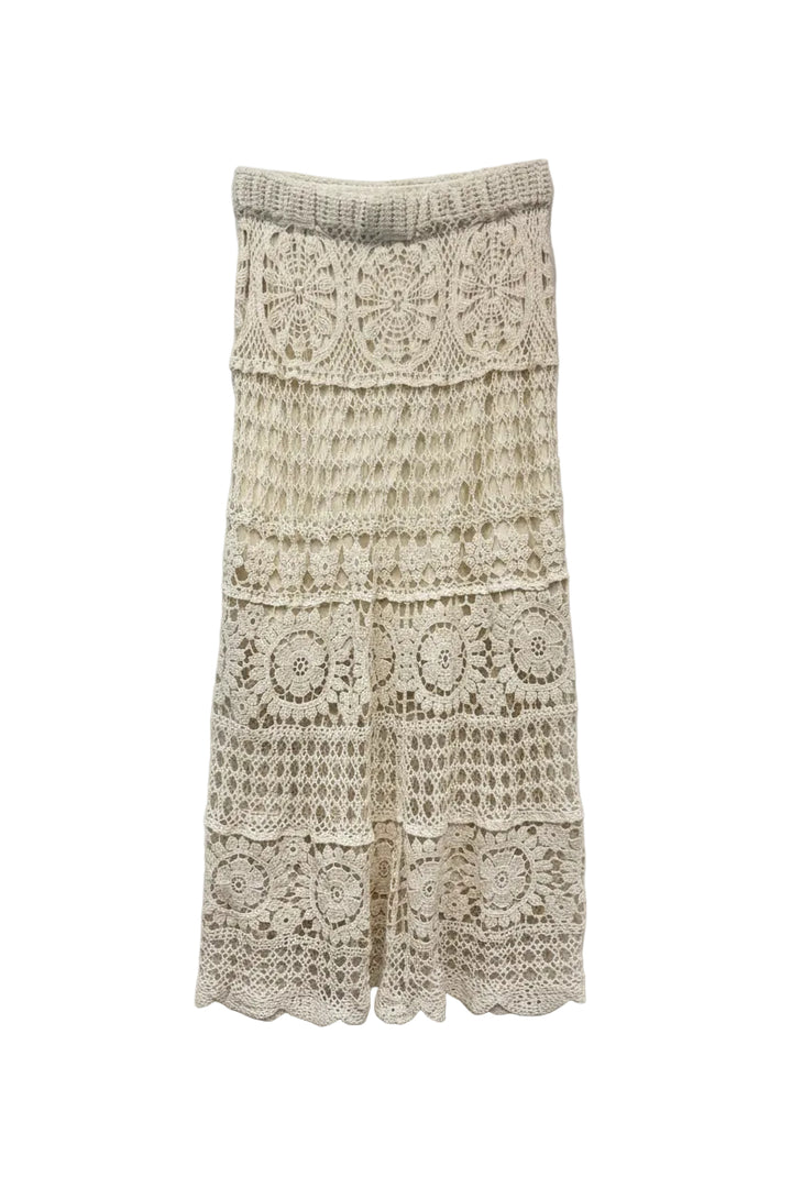 Reilly Crochet Boho Skirt