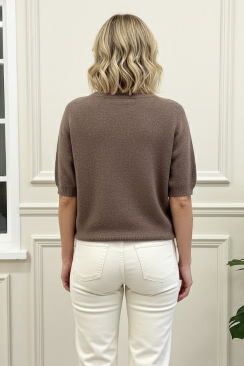 Belinda Alpaca Blend Crew Knit Jumper