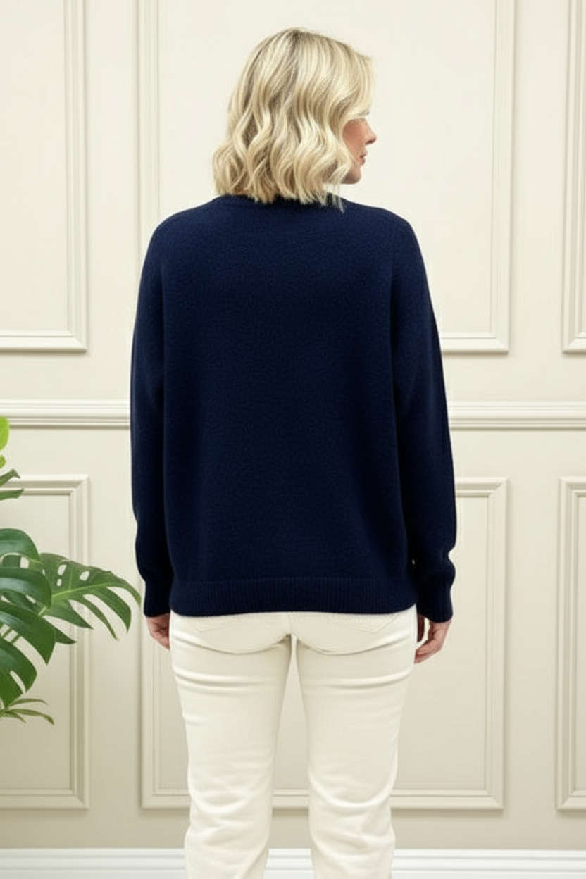 Camilla Alpaca Blend Crew Neck Knit Jumper