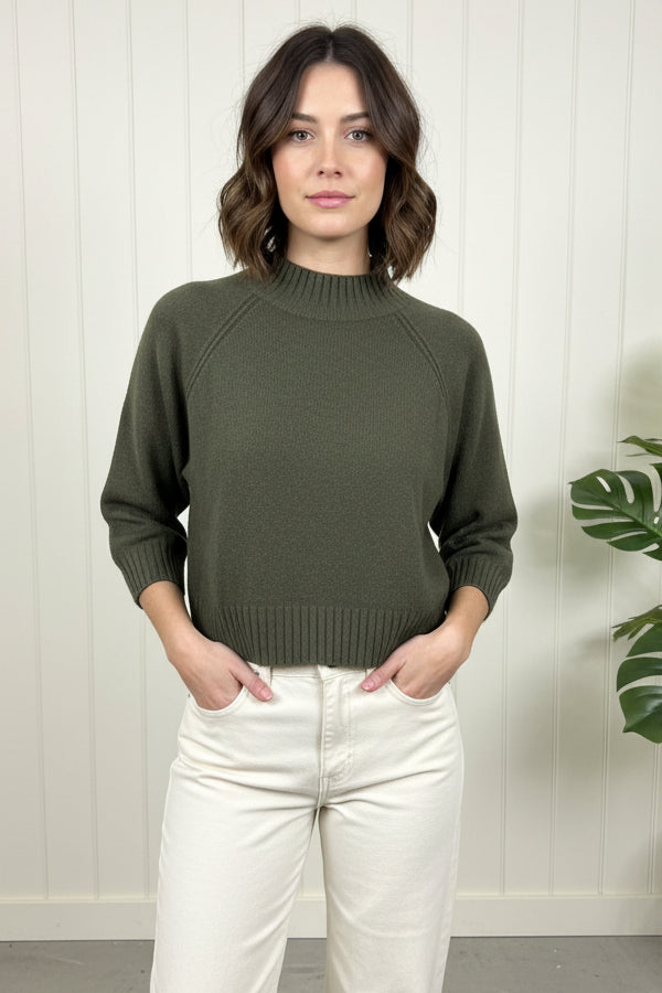 *** PRE ORDER *** Piper Funnel Neck Jumper