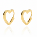 Heart Hoop Earrings