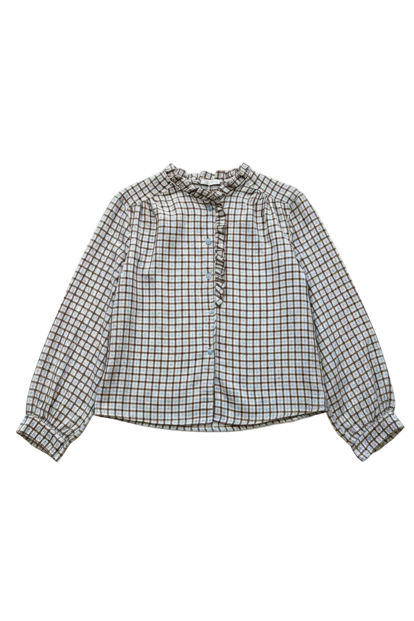Laurie Checked Blouse